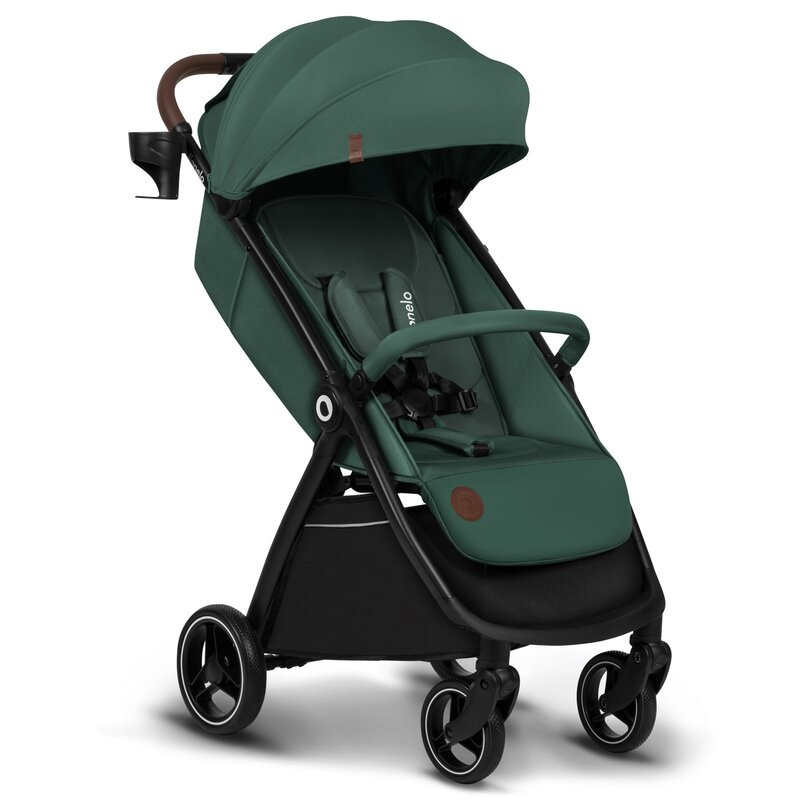Carucior sport, Lionelo, Ingrid, Capotina impermeabila cu filtru UPF50+, Pana la 22 Kg, Spatar reglabil in 3 pozitii, Include suport pahar si plasa de tantari, Sistem pentru pliere automata, 6 luni+,  [3]