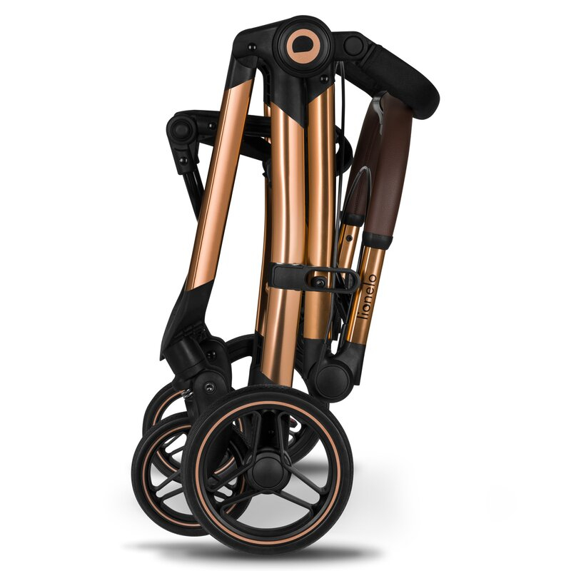Carucior sport, Lionelo, Ingrid, Capotina impermeabila cu filtru UPF50+, Pana la 22 Kg, Spatar reglabil in 3 pozitii, Include suport pahar si plasa de tantari, Sistem pentru pliere automata, 6 luni+,  [14]