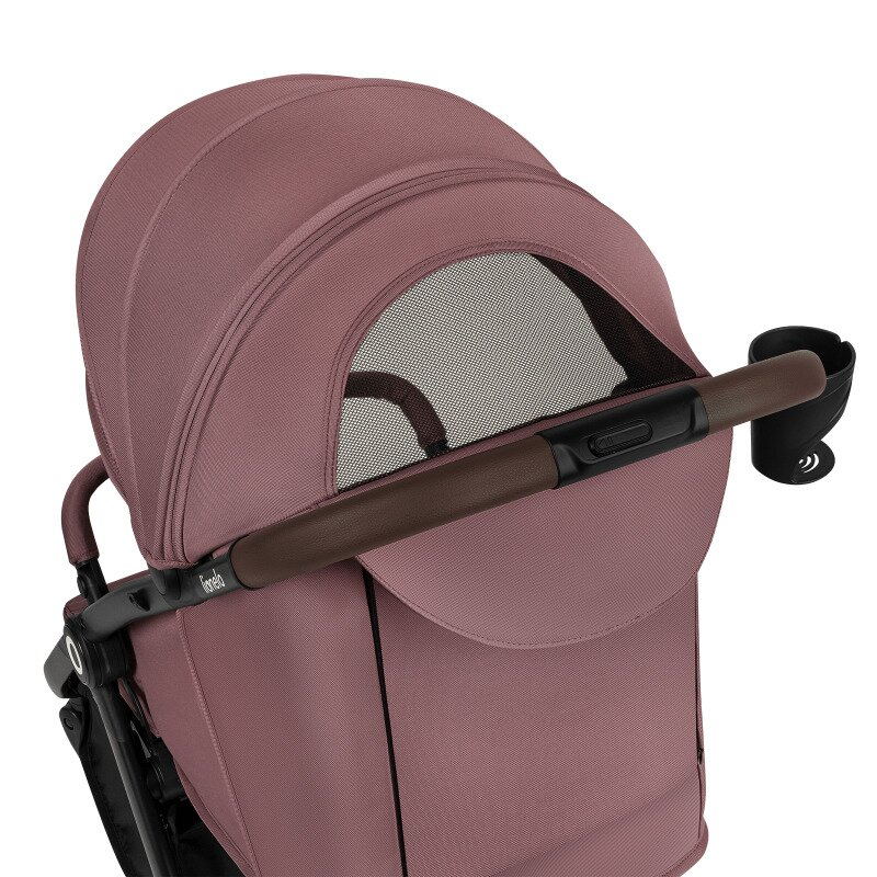 Carucior sport, Lionelo, Ingrid, Capotina impermeabila cu filtru UPF50+, Pana la 22 Kg, Spatar reglabil in 3 pozitii, Include suport pahar si plasa de tantari, Sistem pentru pliere automata, 6 luni+,  [9]