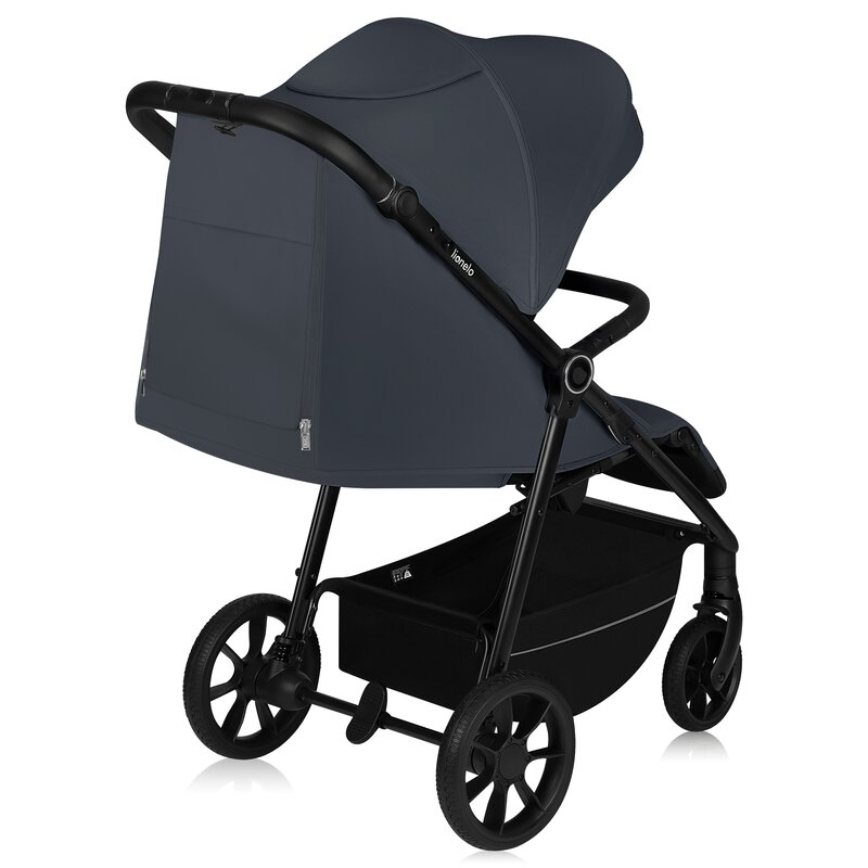 Carucior sport, Lionelo, Iva, Sustine 22 kg, 6 luni+, Capotina mare, Impermeabila, Protectie SPF 50+, 3 pozitii inclinare spatar, 8 pozitii inclinare suport picioare, 5 pozitii reglare maner, Include  [6]