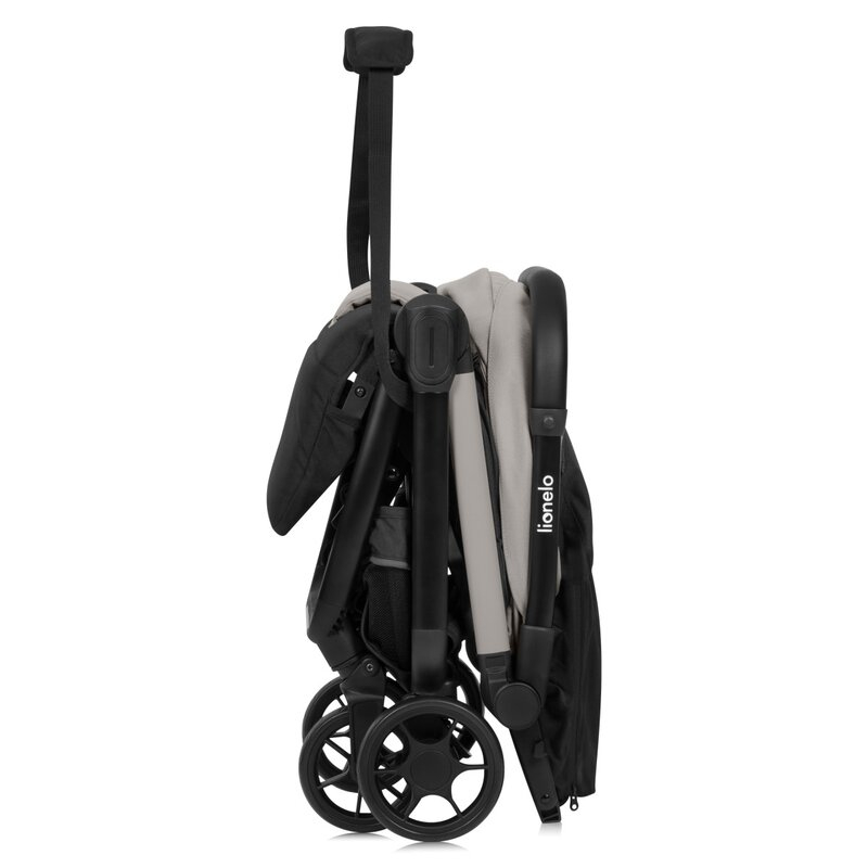Carucior sport, Lionelo, Julie Air, Greutate redusa - 7.5 kg, Sustine 22 kg, 6 luni+, Capotina impermeabila, Protectie SPF 50+, Include suport sticla, Pliere compacta pentru calatorii, Conform cu EN18 [13]