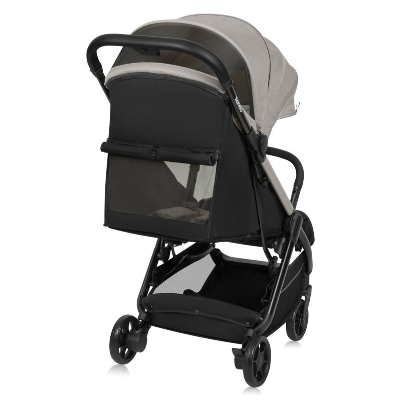Carucior sport, Lionelo, Julie Air, Greutate redusa - 7.5 kg, Sustine 22 kg, 6 luni+, Capotina impermeabila, Protectie SPF 50+, Include suport sticla, Pliere compacta pentru calatorii, Conform cu EN18 [11]