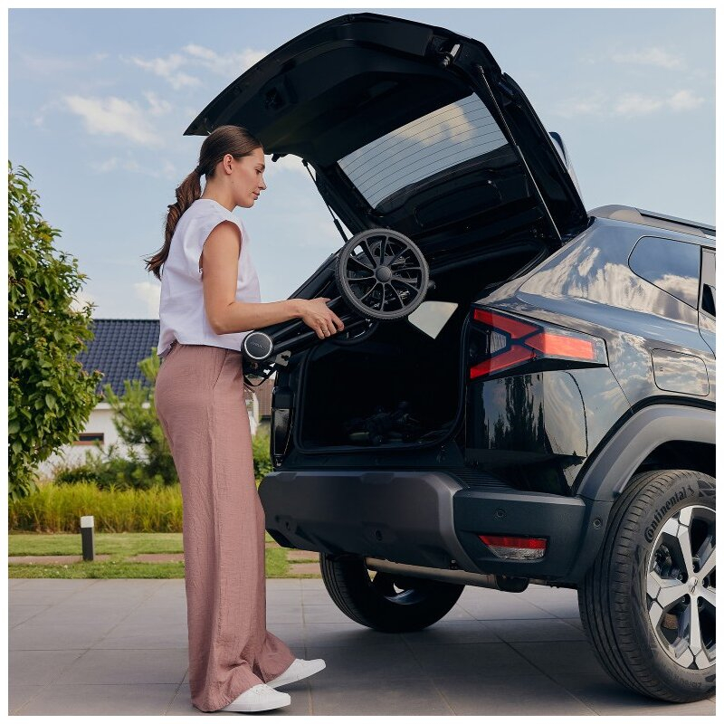 Carucior sport, Lionelo, Mika Plus, Cadru din aluminiu, Copertina XXL, Spatar reglabil in 3 pozitii, Cu accesorii, Pana la 22 kg, 6-48 luni; EN1888-1, EN1888-2 EN1466, Mocha Mousse [24]