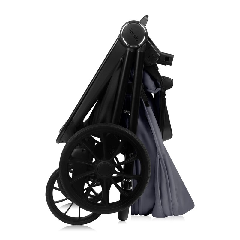 Carucior sport, Lionelo, Mika Plus, Cadru din aluminiu, Copertina XXL, Spatar reglabil in 3 pozitii, Cu accesorii, Pana la 22 kg, 6-48 luni; EN1888-1, EN1888-2 EN1466, Gri [21]