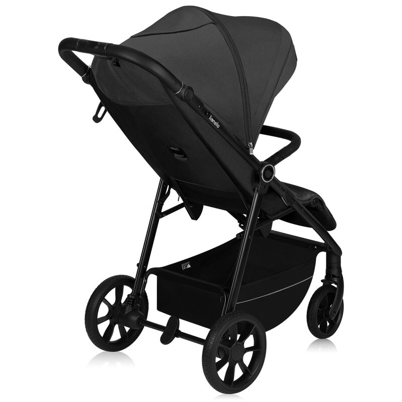 Carucior sport, Lionelo, Mira, Maner reglabil in 5 pozitii, Spatar si suport de picioare reglabile, Plasa de tantari si suport biberon incluse, Pana la 22 kg, 6 luni+, Conform cu EN1888-1, EN1888-2, T [8]