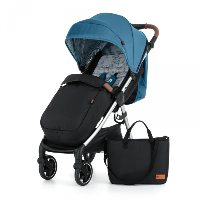 Carucior sport, Petite&Mars, Royal, Include husa pentru scaun, husa pentru picioare, geanta pentru scutece si capotina extensibila, Cu fereastra, Impermeabila, Cu SPF 50, Aluminiu, 0-22 kg, 111 x 57 x [2]