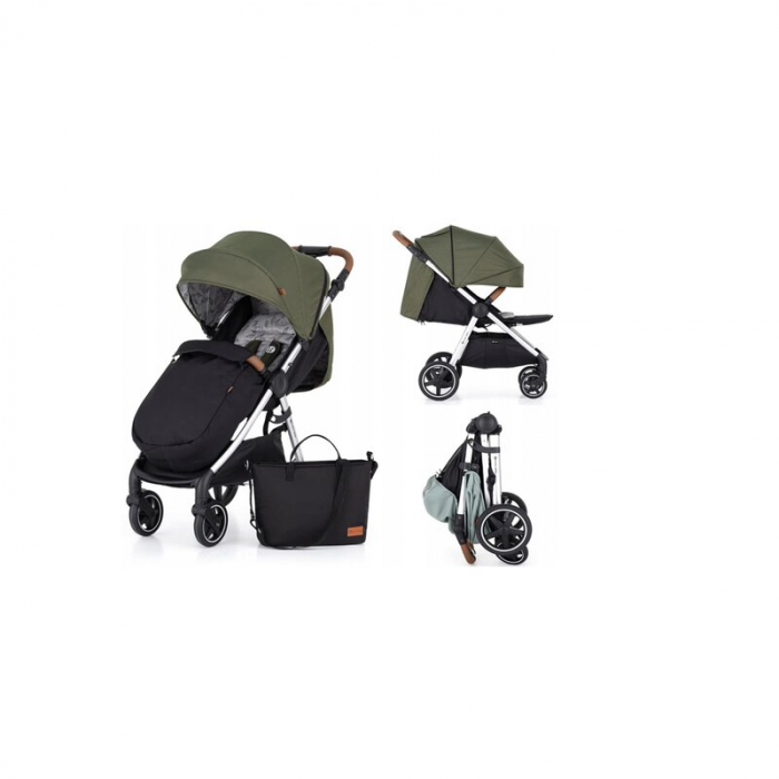 Carucior sport, Petite&Mars, Royal, Include husa pentru scaun, husa pentru picioare, geanta pentru scutece si capotina extensibila, Cu fereastra, Impermeabila, Cu SPF 50, Aluminiu, 0-22 kg, 111 x 57 x [2]