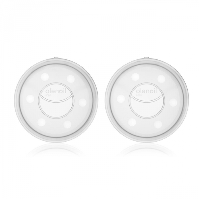 Colector de lapte, Lionelo, Milky, 2 buc, Se potriveste tuturor sutienelor, Cutie depozitare igienica inclusa, Fara bisfenol A, Capacitate 40 ml, Transparent [4]