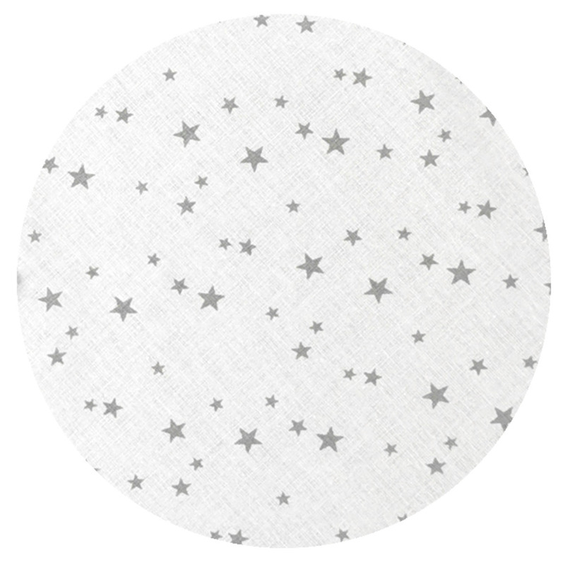 Cosulet bebelus, MimiNu, Pentru dormit, Baby Cocoon 75x55 cm, Husa 100% bumbac, Din bumbac certificat Oeko Tex Standard 100, Mini Gray Stars [3]