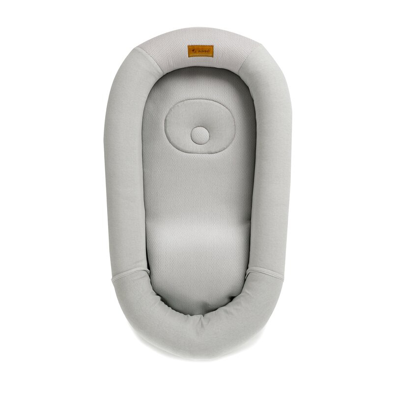 Cosulet confortabil pentru bebelusi, Jane, Joy Baby Nest, Material respirabil 3D, Cu perna pentru prevenire plagiocefalie, Star [2]