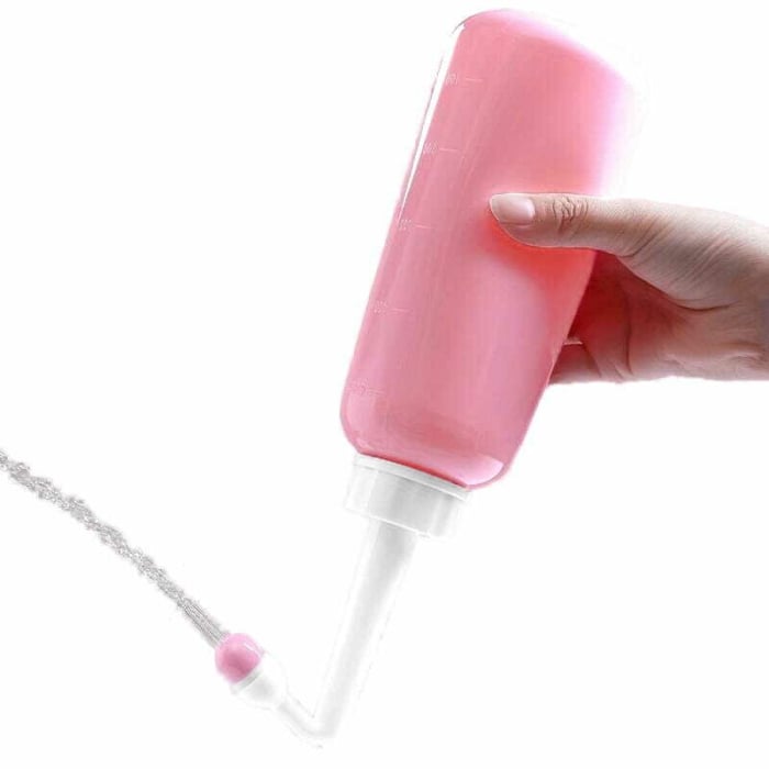 Dus vaginal, Bocioland, Pentru igiena intima, Util in perioada postpartum, Portabil, 500 ml, Roz [5]