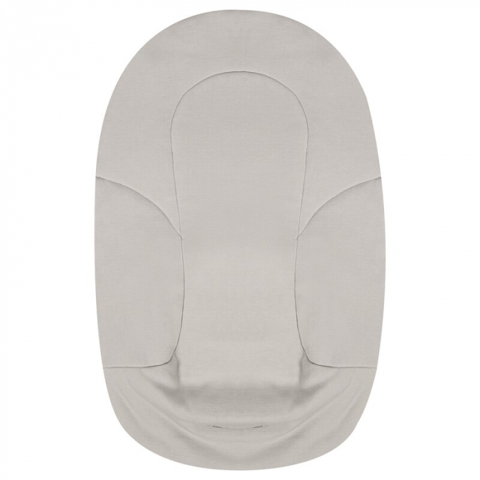 Fotoliu balansoar, Lionelo, Lilac, Cu arcada cu jucarii, Ergonomic, Reglare spatar in 3 pozitii, Pernuta moale invelita in tesatura de bambus, Pliabil, 0-6 luni, Bej [12]