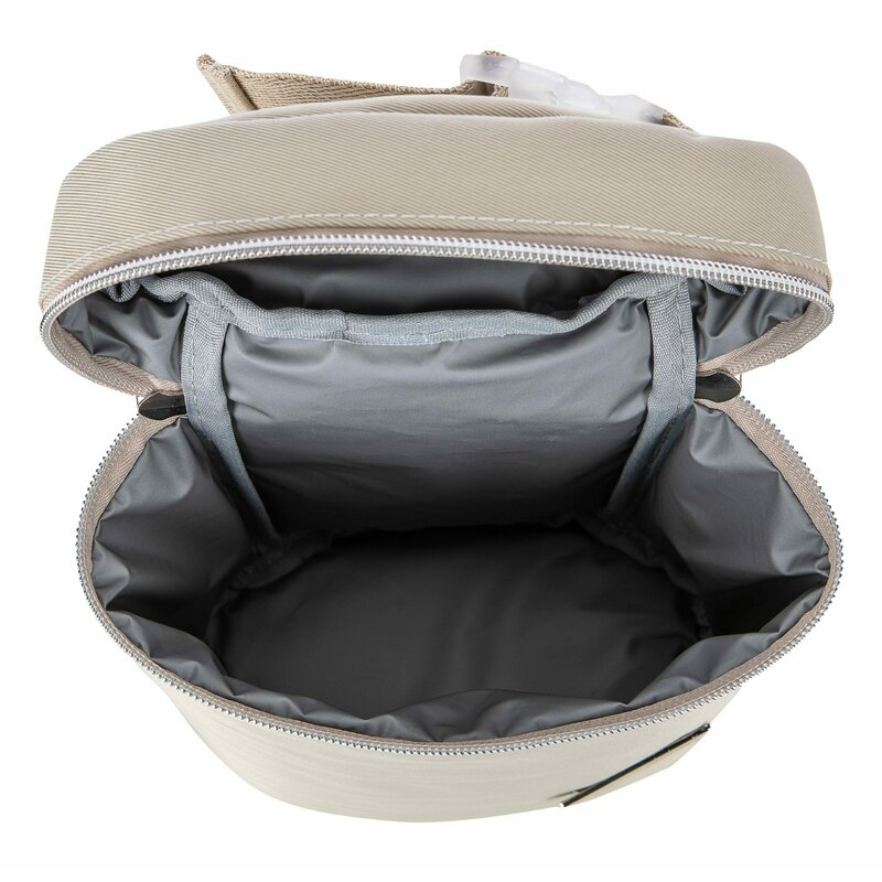 Geanta biberon, FreeON, Double Style, Pentru 2 biberoane, Mentine continutul atat cald, cat si rece, Beige [2]
