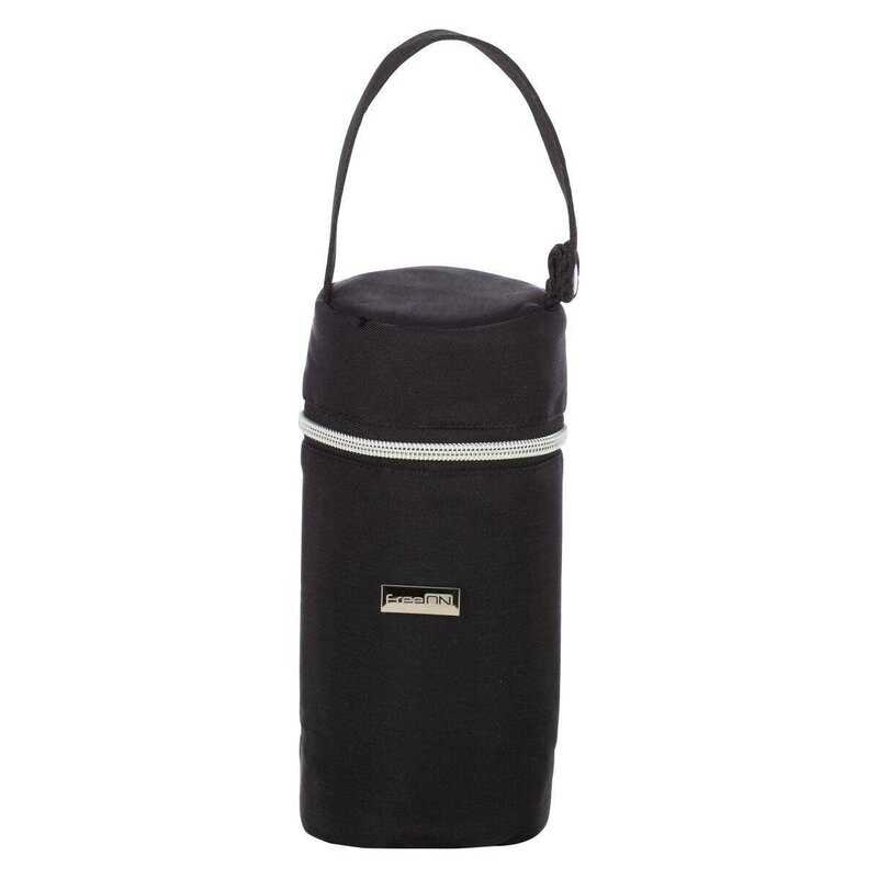 Geanta biberon, FreeON, Single Style, Pentru 1 biberon, Mentine continutul atat cald, cat si rece, Black [1]