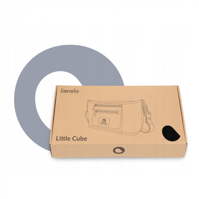 Geanta impermeabila, Lionelo, Little Cube, Pentru mamici si carucior, Impermeabila, Cu 4 compartimente, Curea detasabila, Buzunar exterior detasabil, Verde [11]