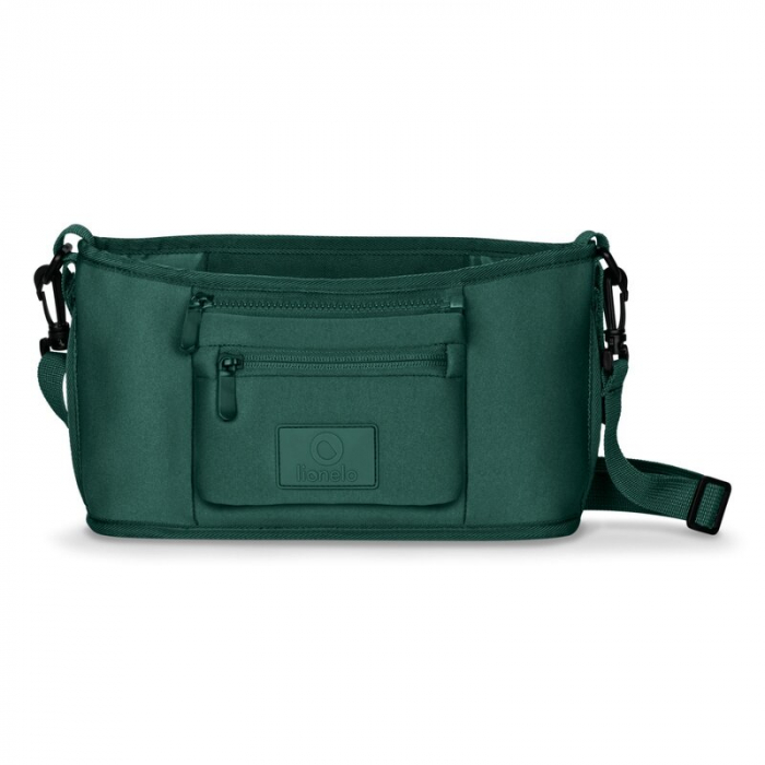 Geanta impermeabila, Lionelo, Little Cube, Pentru mamici si carucior, Impermeabila, Cu 4 compartimente, Curea detasabila, Buzunar exterior detasabil, Verde [1]