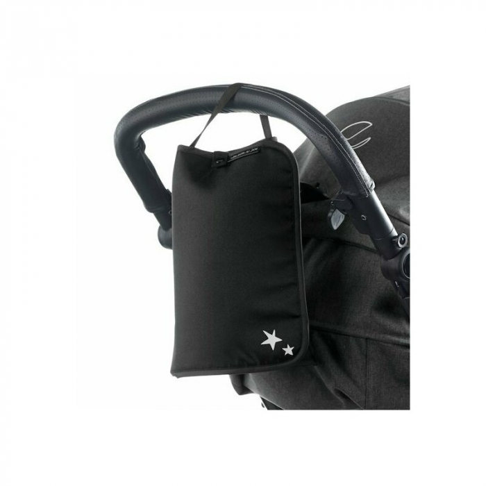 Geanta pentru mamici, Jane, Cu 2 buzunare exterioare, Cu multiple compartimente, Cu saltea de infasat inclusa, 44 x 34 cm, Conform cu standardul de securitate europeana EN 71-3:2019, Soil [7]