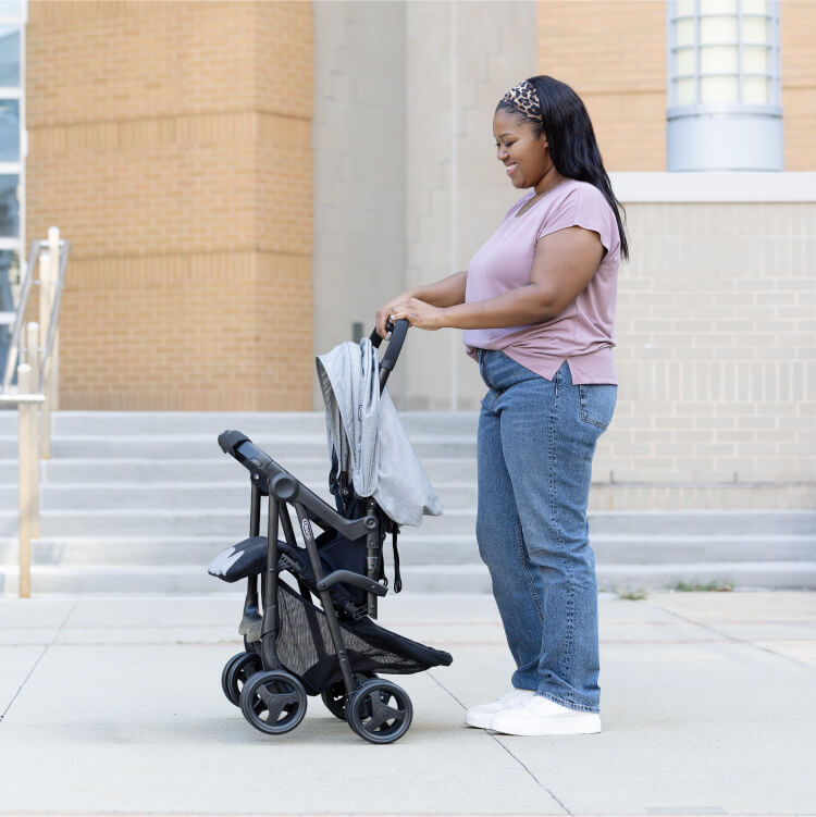 Graco - Carucior de gemeni DuoRider Steeple Gray [5]
