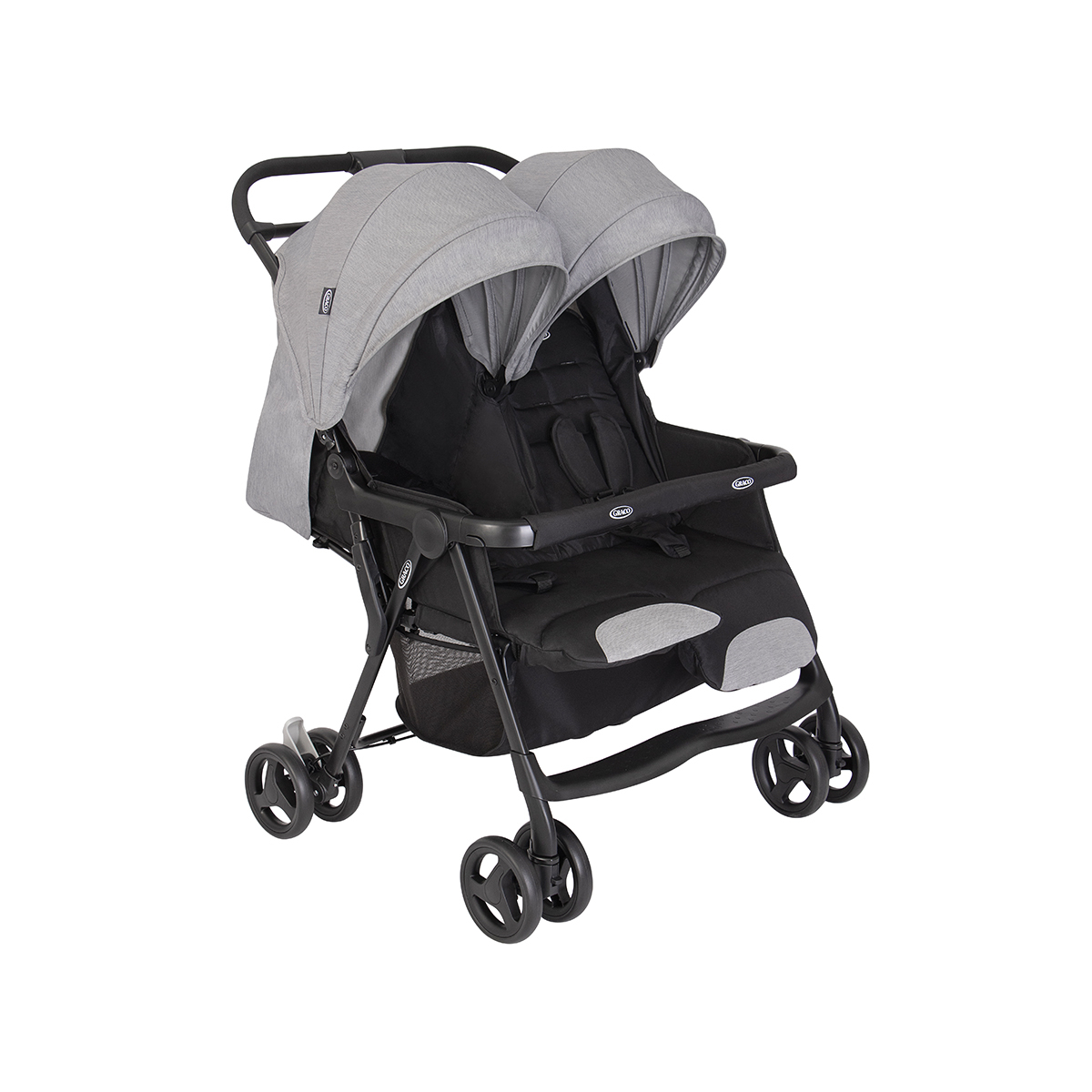 Graco - Carucior de gemeni DuoRider Steeple Gray [11]