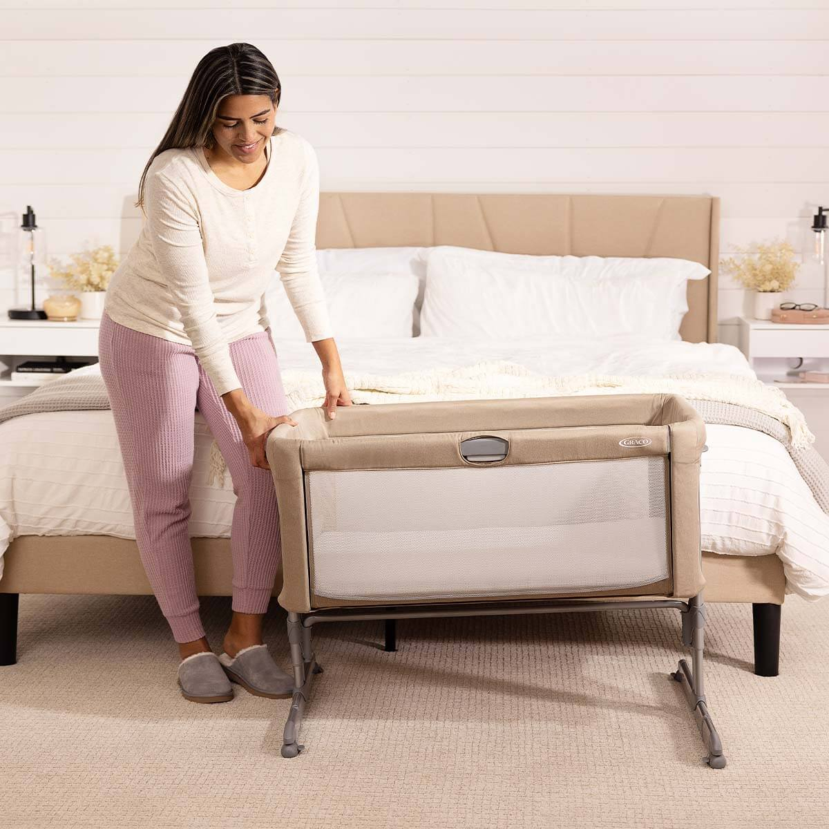 Graco - Patut co-sleeper Sweet2Sleep, Oatmeal [3]