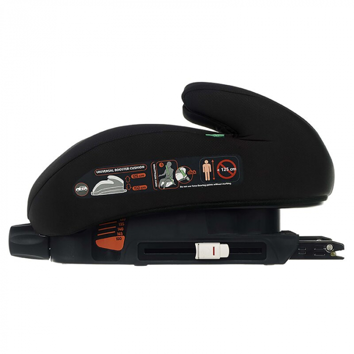 Inaltator auto, Be Cool, Boosty I-Size, 125- 150 cm, Cu sistem de reglare treptata a inaltimii, Instalare cu sistem Isofix si centura de prindere, Cu husa detasabila, Conform standardului de securitat [4]
