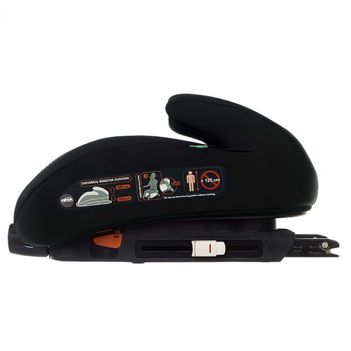 Inaltator auto, Be Cool, Boosty I-Size, 125- 150 cm, Cu sistem de reglare treptata a inaltimii, Instalare cu sistem Isofix si centura de prindere, Cu husa detasabila, Conform standardului de securitat [3]