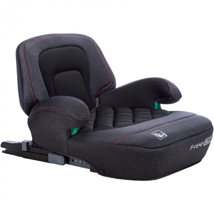 Inaltator auto, FreeOn, Cosmo Plus I-Size, Cu isofix, Cu spatar inaltat si cotiere, Potrivit pentru copiii intre 125 si 150 cm sau intre 25 si 36 Kg, Conform cu standardul european de securitate ECE R [6]