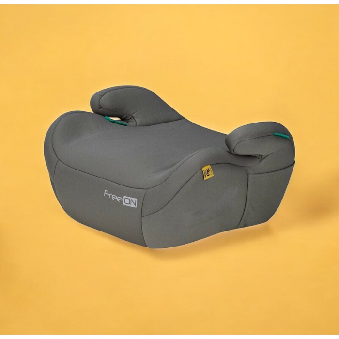 Inaltator auto, FreeON, Libra, Pentru copii, I-size, 125-150 cm, Orientare in sensul directiei de mers, Conform cu standardul european de securitate ECE R129, Khaki [2]