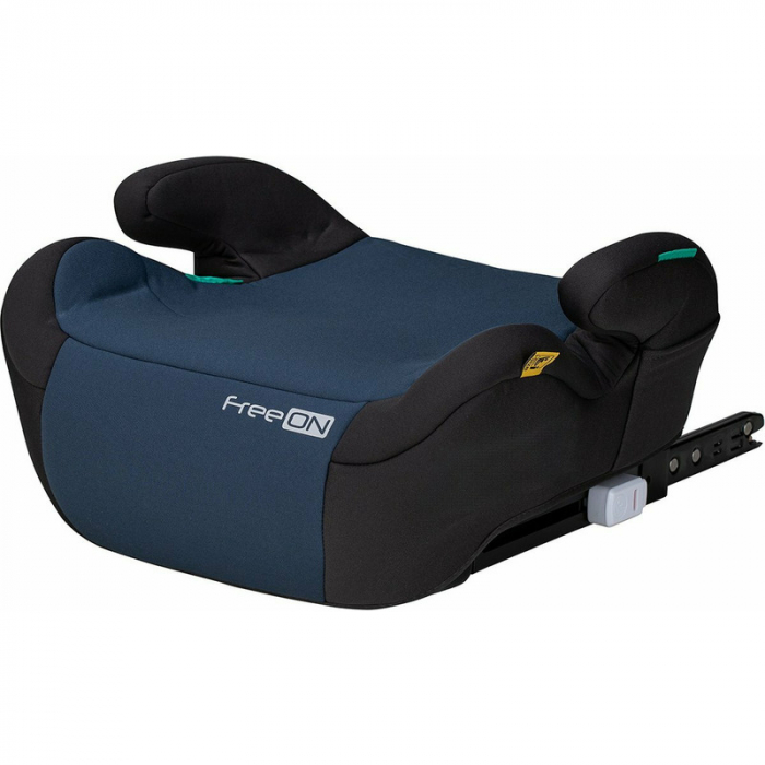 Inaltator auto, FreeOn, Taurus Fix, Cu isofix, Potrivit pentru copiii intre 125 si 150 cm, Conform cu standardul european de securitate ECE R129, Blue/Black [2]