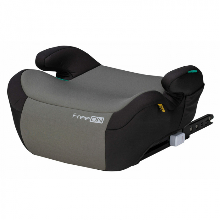 Inaltator auto, FreeOn, Taurus Fix, Cu isofix, Potrivit pentru copiii intre 125 si 150 cm, Conform cu standardul european de securitate ECE R129, Gray [3]