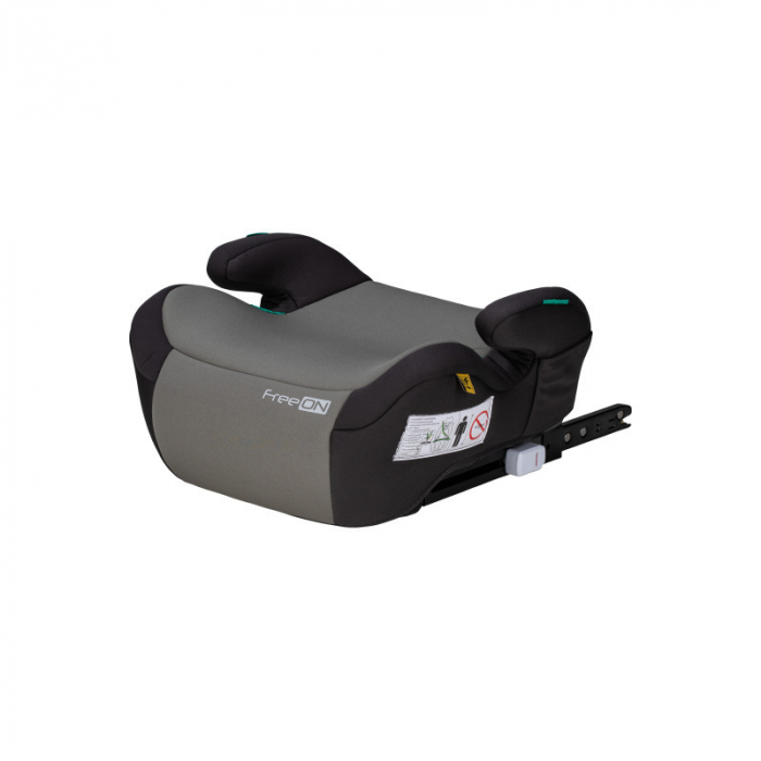 Inaltator auto, FreeOn, Taurus Fix, Cu isofix, Potrivit pentru copiii intre 125 si 150 cm, Conform cu standardul european de securitate ECE R129, Gray [7]
