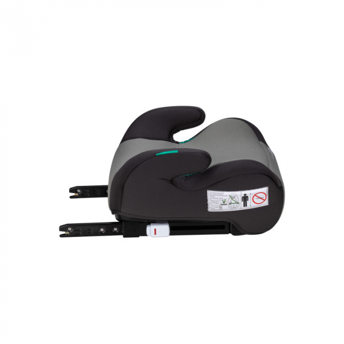Inaltator auto, FreeOn, Taurus Fix, Cu isofix, Potrivit pentru copiii intre 125 si 150 cm, Conform cu standardul european de securitate ECE R129, Gray [10]