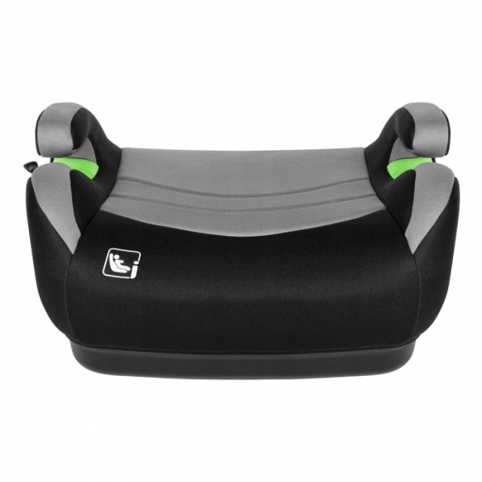 Inaltator auto, Lionelo, Luuk Fix I-size, 125- 150 cm, Instalare cu sistem Isofix si centura de prindere, Cu husa detasabila, Conform cu standardul european de securitate ECE R129, Gri [4]