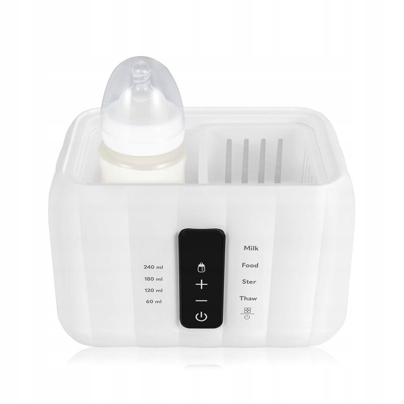 Incalzitor biberoane, Lionelo, ThermUp Duo, 6 moduri de operare, Incalzire, Pastrare temperatura, Decongelare, Senzor pentru temperatura, Oprire automata, Panou tactil, Pentru 2 biberoane simultan, fa [1]