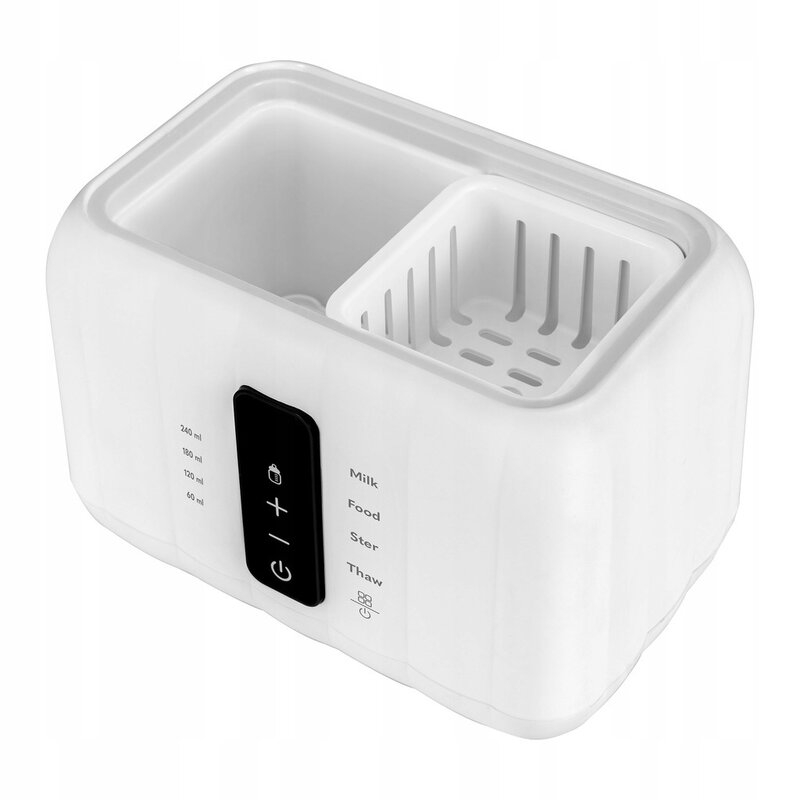 Incalzitor biberoane, Lionelo, ThermUp Duo, 6 moduri de operare, Incalzire, Pastrare temperatura, Decongelare, Senzor pentru temperatura, Oprire automata, Panou tactil, Pentru 2 biberoane simultan, fa [4]