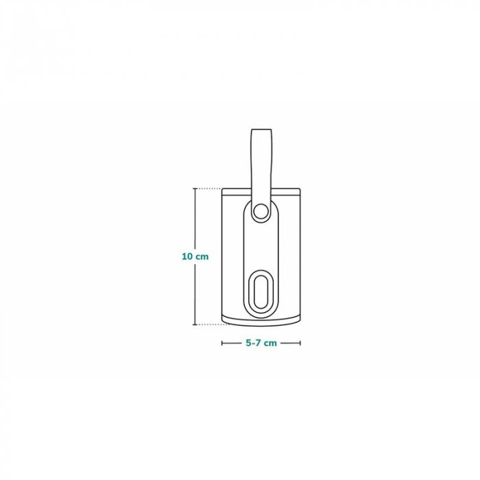 Incalzitor biberoane, Lionelo, ThermUp Go, Portabil, Temperatura constanta pana la 24 h, Incarcare USB, Roz [14]