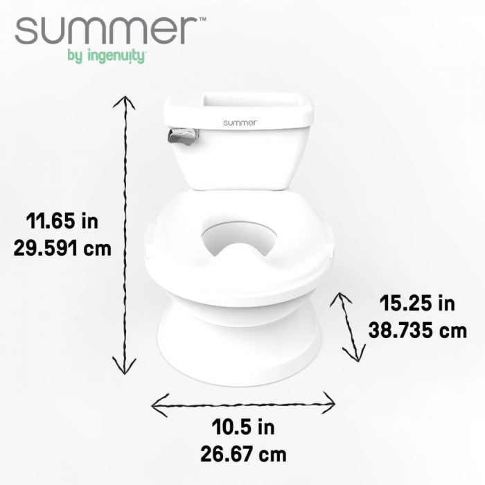 Ingenuity - Olita cu sunete My Size Potty Pro, alb [5]