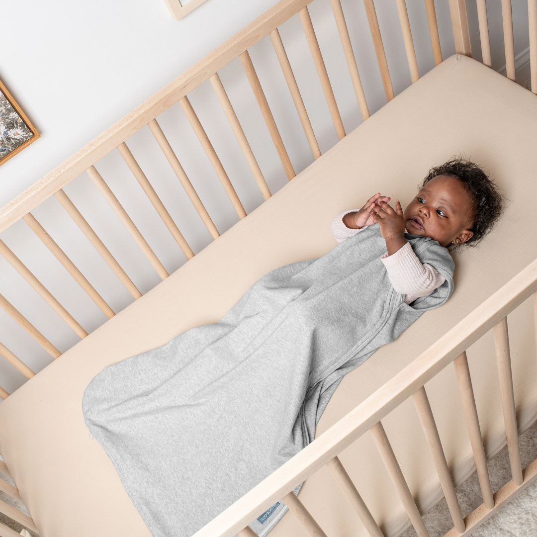 Ingenuity - Sac de dormit Swaddle Me 3-18 luni, 2.5 TOG, Night Sack Sleeper, Space Stars [2]