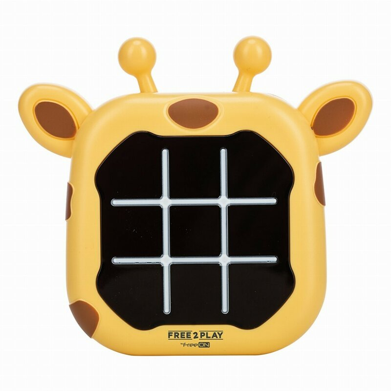 Joc electronic 2 in 1, Free2Play, X si 0, Design girafa, 3 ani + [1]