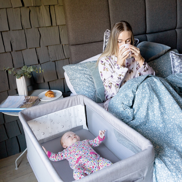 Joie - Patut Pliant 2 in 1 Roomie Gray Flannel [21]