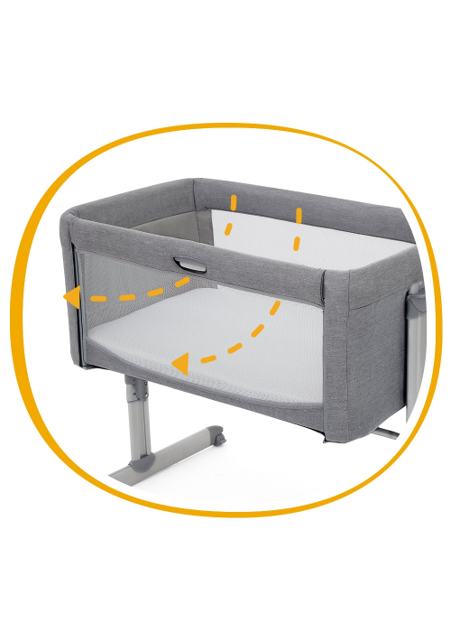Joie - Patut Pliant 2 in 1 Roomie Gray Flannel [15]