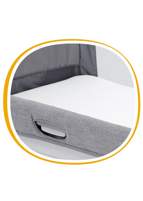 Joie - Patut Pliant 2 in 1 Roomie Gray Flannel [14]