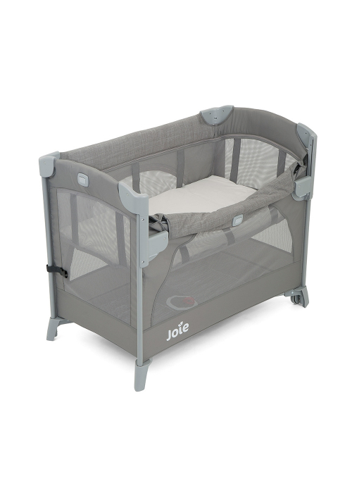 Joie - Patut pliant pentru cosleeping Kubbie Foggy Gray [7]