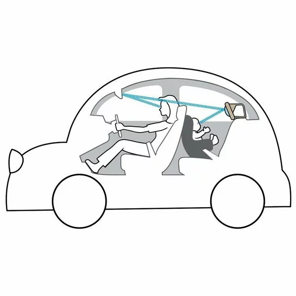 Jucarie auto Oglinda Koala retrovizoare Taf Toys [4]