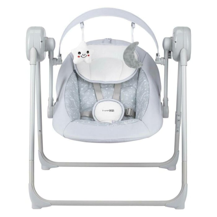 Leagan, FreeON, Snuggy, Cu 5 viteze de leganare, 8 melodii, Cu jucarii, Pana la 9 kg, Stars [2]