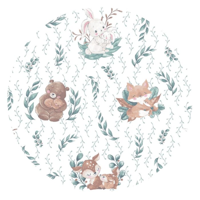 Lenjerie patut cu 6 piese, MimiNu, Pentru patut 120x60 cm, Cu pilota si perna, Cu doua aparatori laterale, Din bumbac certificat Oeko Tex Standard 100, Lulu Natural [2]