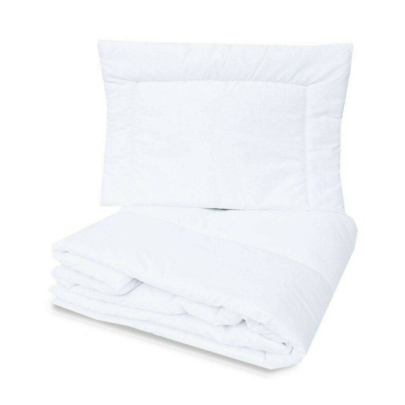 Lenjerie patut cu 6 piese, MimiNu, Pentru patut 120x60 cm, Cu volanase, Cu pilota si perna, Cu doua aparatori laterale, Din bumbac certificat Oeko Tex Standard 100, Colectia Royal, Beige [7]