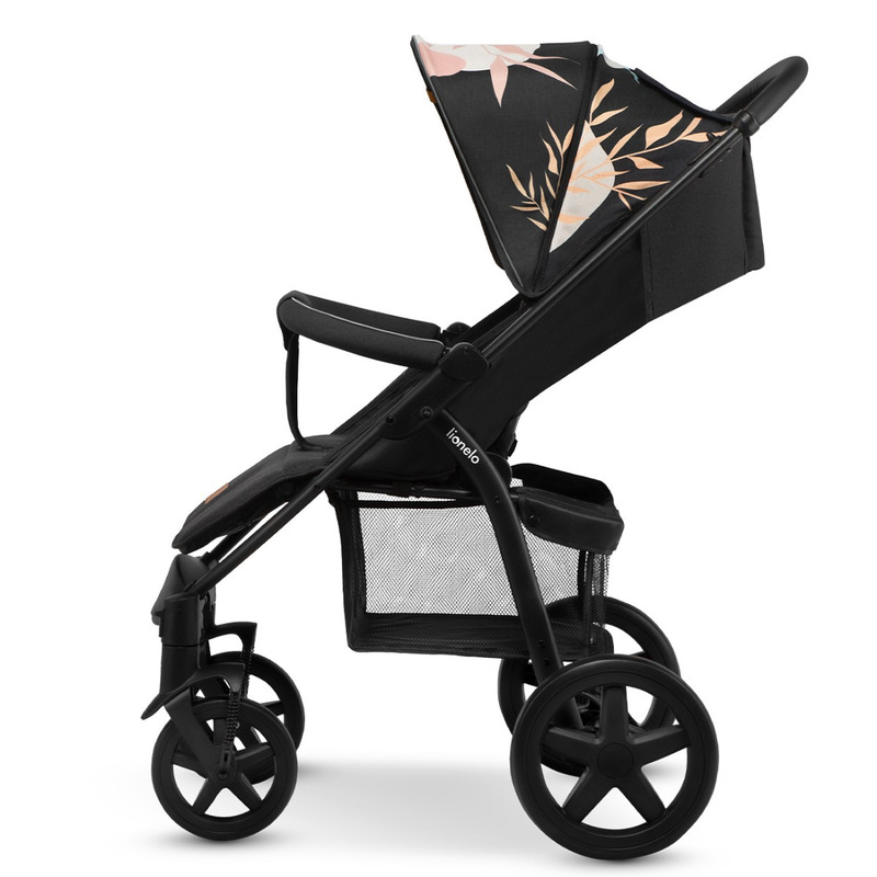 Lionelo - Carucior sport Annet Plus Lovin\', Editie limitata, De la nastere, Cu accesorii, 0 - 22 Kg, Conform cu standardele europene de securitate EN1888-1 si EN1888-2, Negru, Resigilat [8]