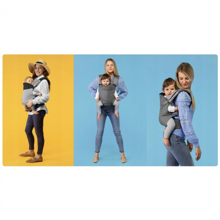 Marsupiu bebe, Lionelo, Margareet, Cu 3 pozitii de transport, Cu gluga, Pana la 20 Kg, Aprobat de Institutul International de Displazie de Sold, Conform cu standardul european de securitate CEN TR 165 [10]