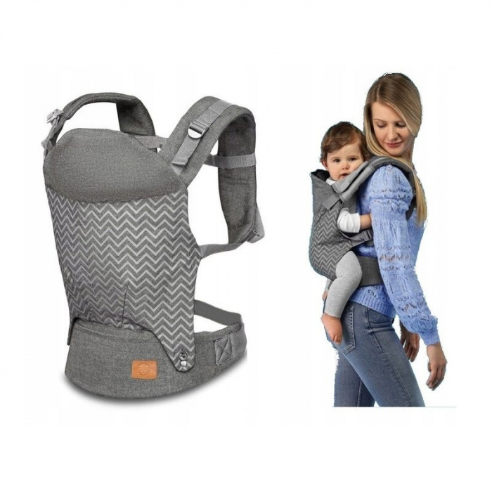 Marsupiu bebe, Lionelo, Margareet, Cu 3 pozitii de transport, Cu gluga, Pana la 20 Kg, Aprobat de Institutul International de Displazie de Sold, Conform cu standardul european de securitate CEN TR 165 [3]